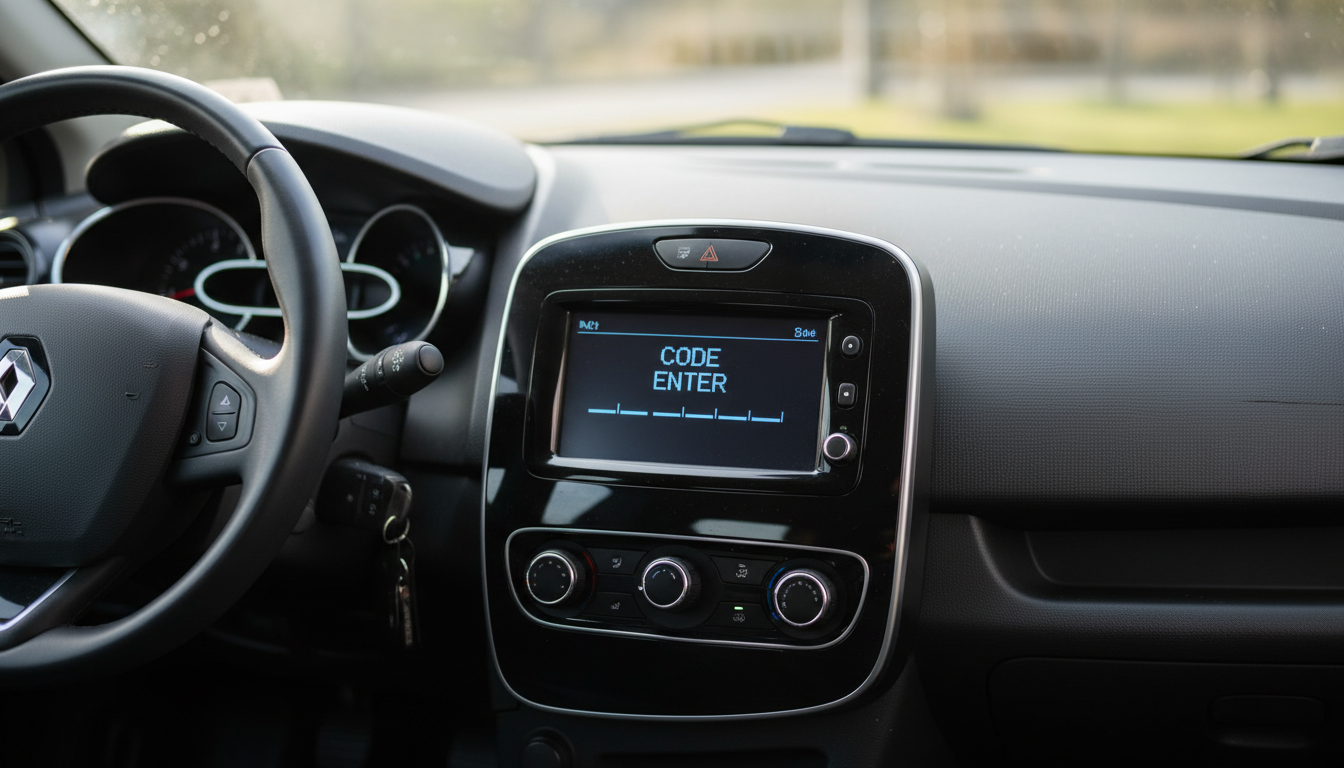 découvrez comment récupérer facilement le code d'authentification de votre renault clio 4 après une panne, grâce à des étapes simples et efficaces.