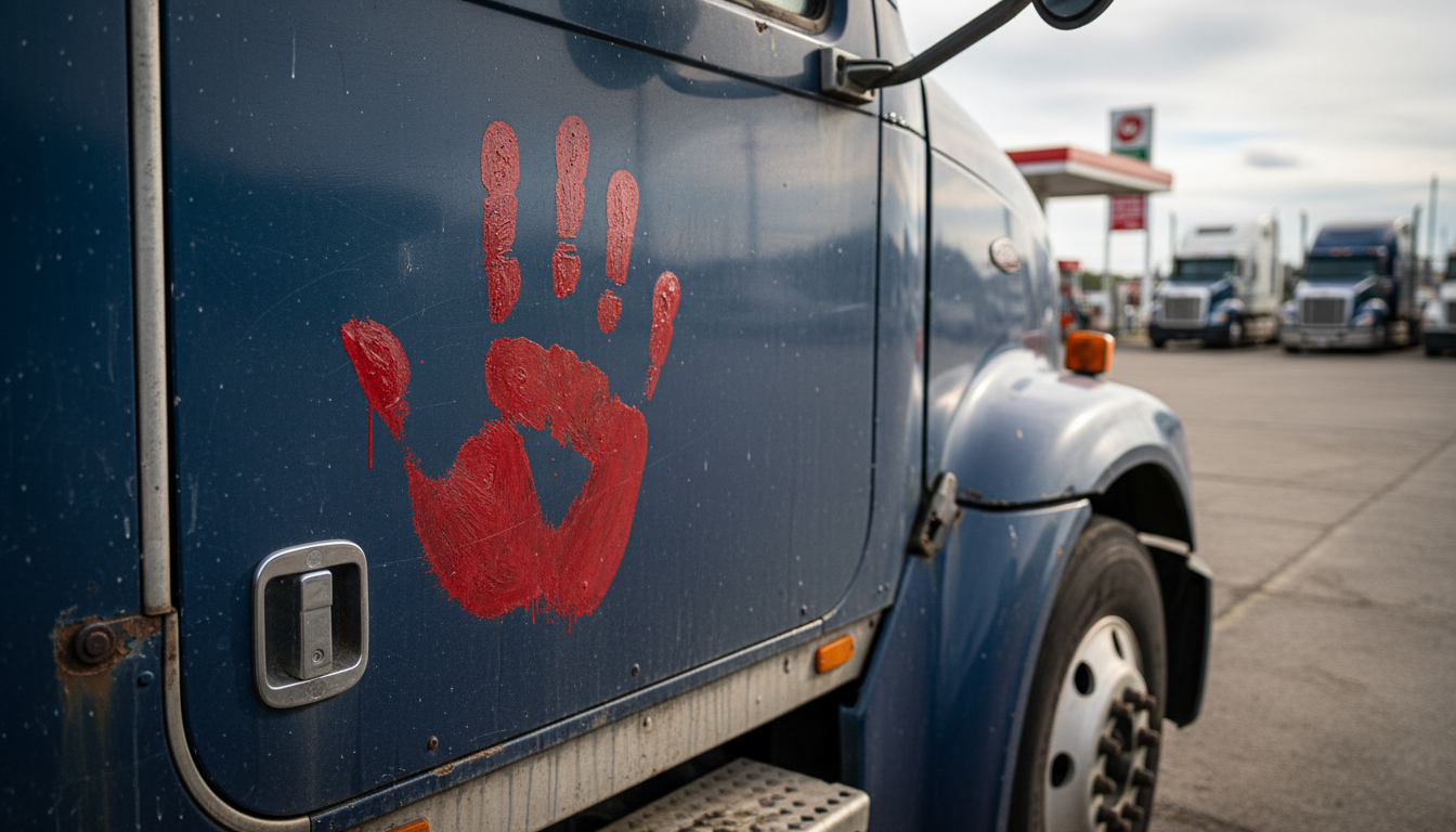 découvrez la signification de la mystérieuse main rouge sur les poids lourds et les règles essentielles à connaître pour les conducteurs et professionnels du transport.