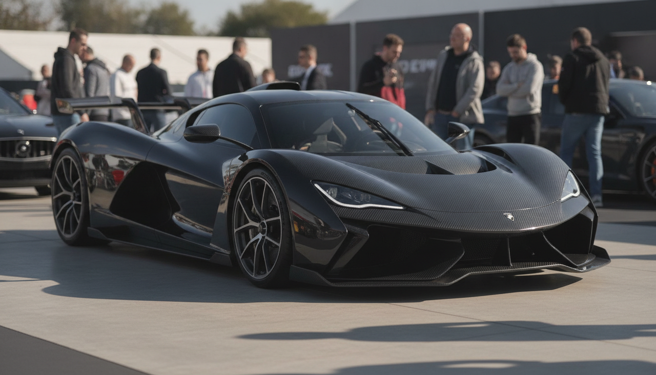 découvrez la hennessey blackbird hypercar, une fusion exceptionnelle de puissance et de performance, dévoilée lors de l'ultime rencontre automobile à monterey.